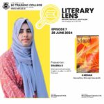 LITERARY LENS BOOK REVIEW AND DISCUSSION FORUM SESSION 07