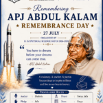Dr. A.P.J Abdul Kalam   Memorial Day 2026